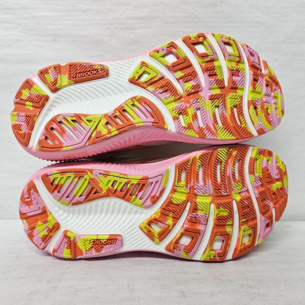 Brooks Ghost 17 Running Shoes 1204311B236 Coconut Candy Limeade Women's Size 11 - Picture 7 of 9